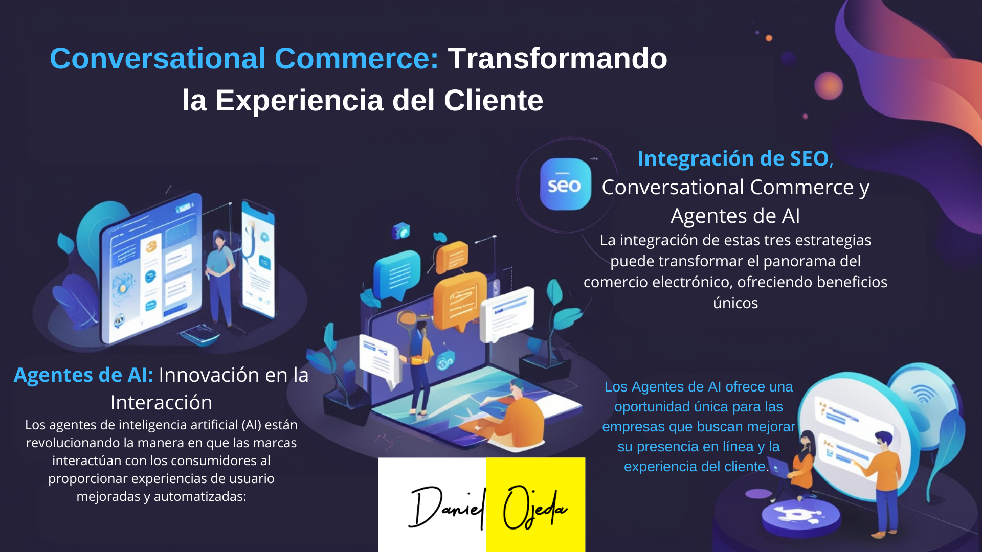 El Conversational Commerce permite a las marcas interactuar con los clientes en tiempo real a través de chatbots, asistentes virtuales y plataformas de mensajería.